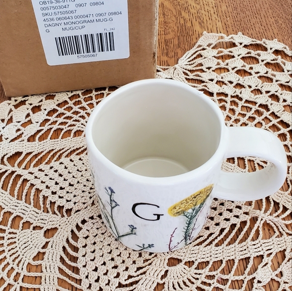 Anthropologie Dagny Cup - monogrammed G - Picture 3 of 9